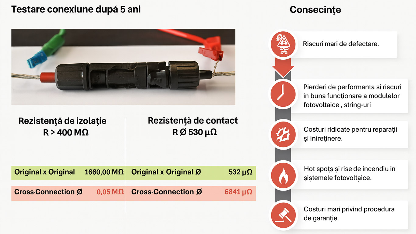 Cross-Connection la conectorii MC4 în PV – Ce trebuie să știi!